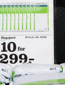- Billig hagejord er bortkastede penger