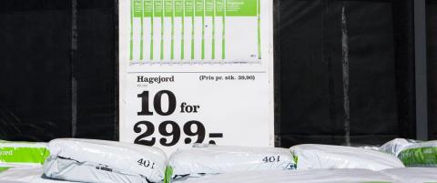 - Billig hagejord er bortkastede penger