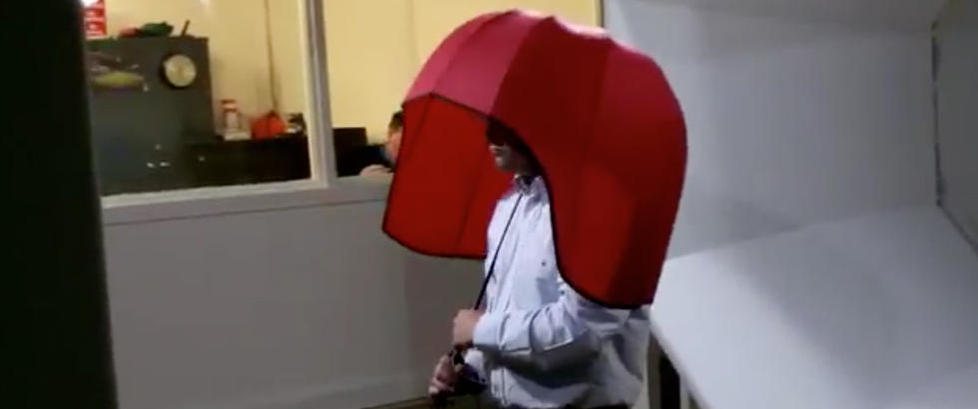 N� kommer paraplyen som ikke lar seg vrenge av vinden