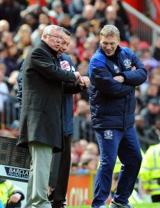 I dag sier Ferguson og Moyes farvel til hjemmefansen