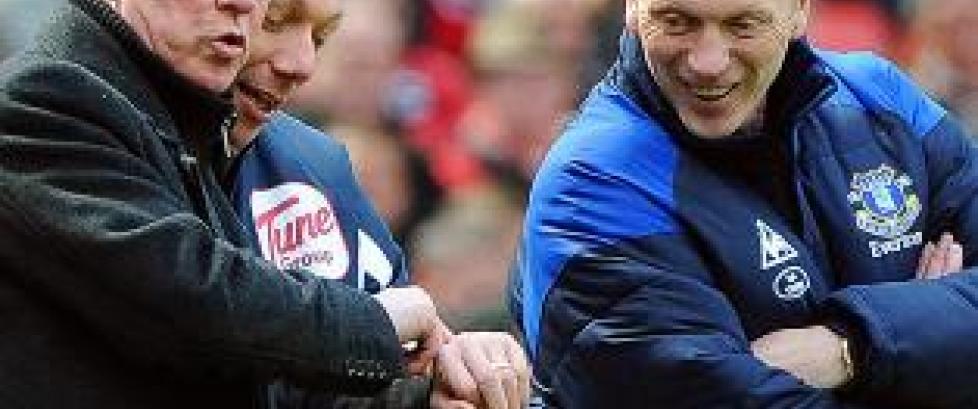 I dag sier Ferguson og Moyes farvel til hjemmefansen