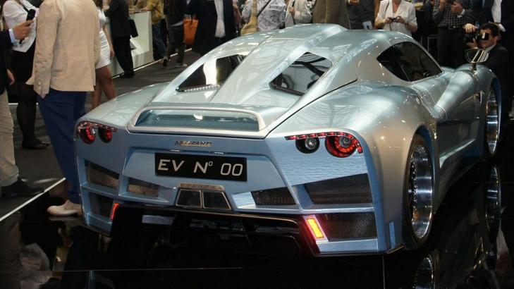 LITEN PRODUKSJON: Evantra er designet av Luca Mazzanti, og kun fem eksemplarer skal lages per �r. FOTO: Mazzanti Automobili