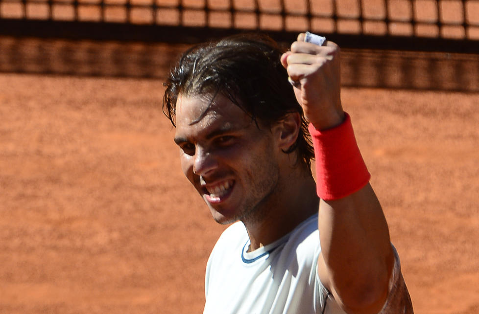  VINNERGLISET:  Rafael Nada var i en klasse for seg selv i Madrid. Foto: Javier Soriano / AFP / NTB Scanpix