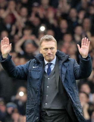 Moyes med seiersfarvel p� Goodison Park