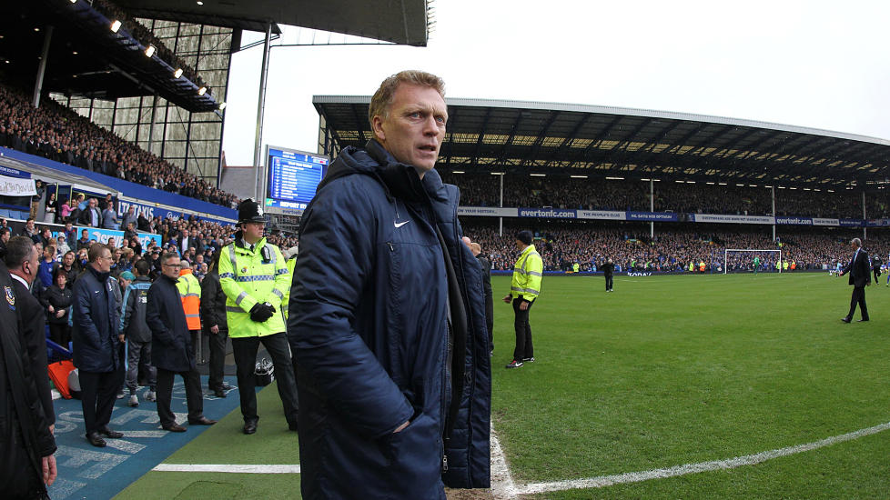  TUNGT  Den siste hjemmekampen var t�ff for David Moyes. Foto: Lynne Cameron / AP / NTB Scanpix.