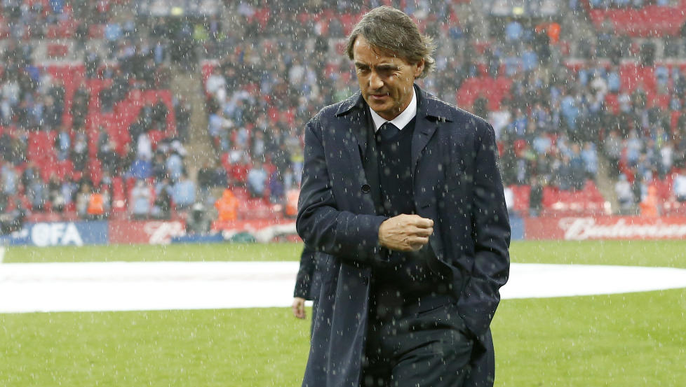 FERDIG?  Roberto Mancini. FOTO: NTB SCANPIX