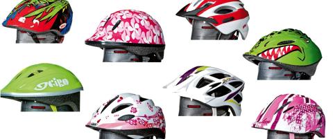 Tre av hjelmene burde aldri v�rt godkjent for salg