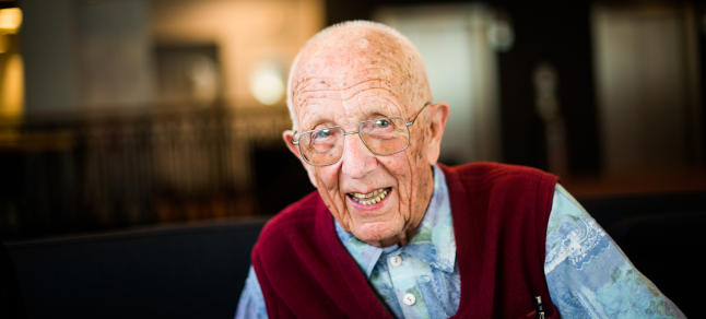 Emil (95) er tidenes eldste MGP-deltaker