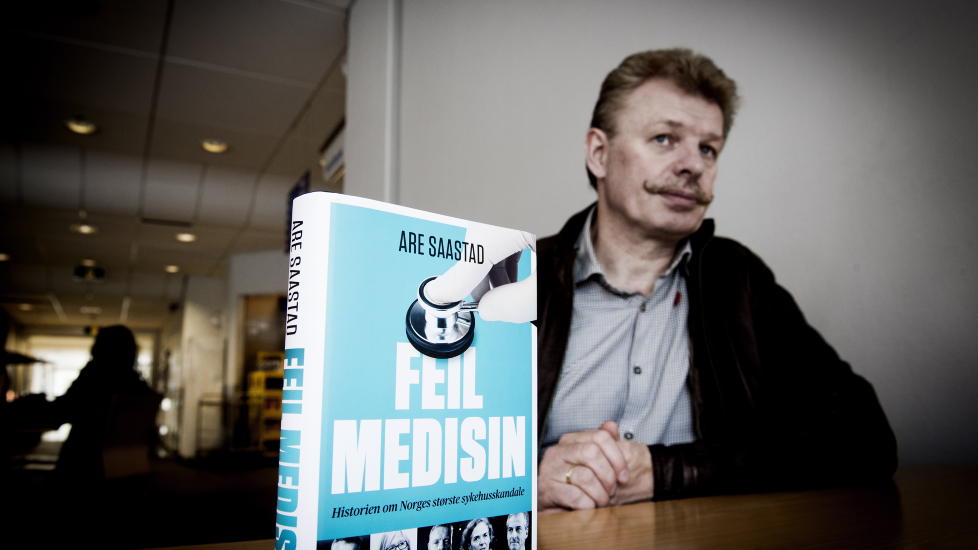 ANKLAGER: Tidligere tillitsvalgt ved Gaustad sykehus og Aker sykehus Are Saastad kommer med bok om sykehusreformen og sammensl�ingen av sykehus. Han kaller prosessen den store sykehusskandalen. Foto: John T. Pedersen / Dagbladet.