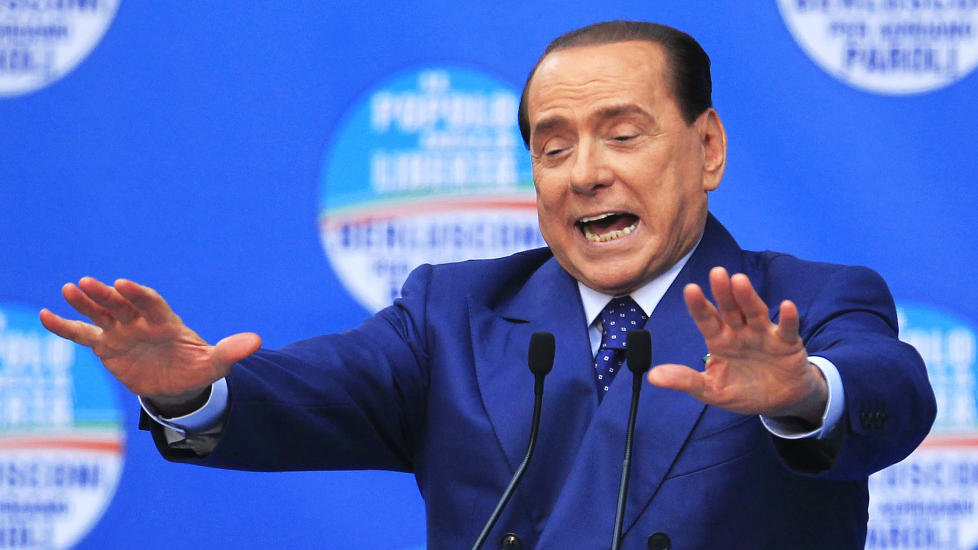 FOR RETTEN: Aktor �nsker at Italias tidligere statsminister Silvio Berlusconi skal forbys � stille til valg og bli d�mt til seks �r i fengsel. Foto: REUTERS/Alessandro Garofalo/NTBScanpix