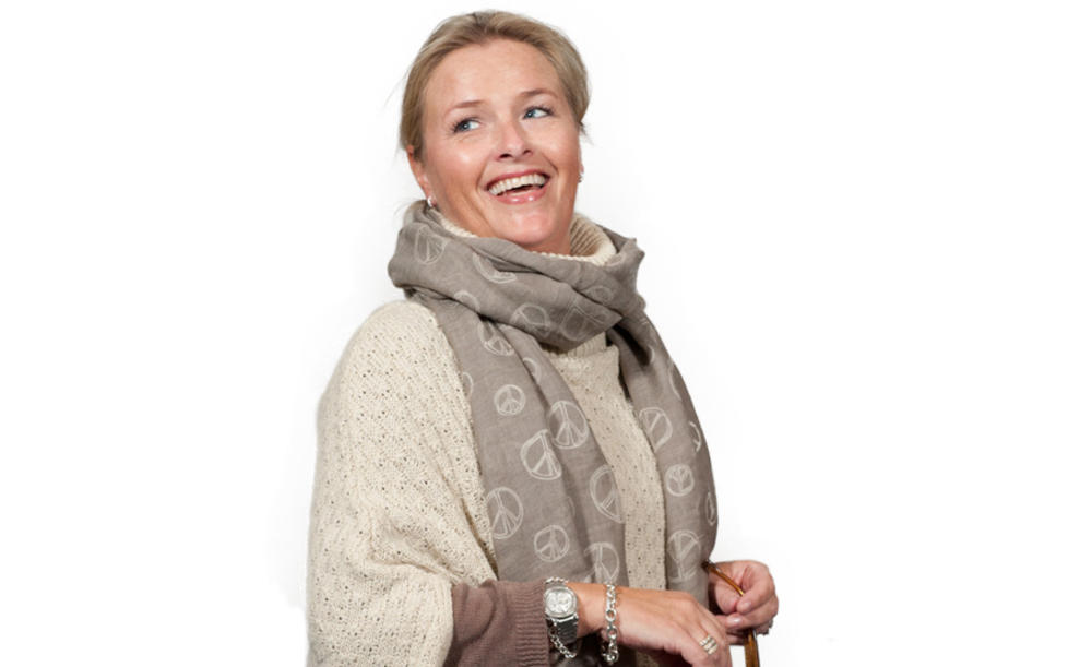 SAVNET AV SINE KOLLEGER: Sivje Schj�rven var en godt likt leder, medarbeider og medeider i Schj�rven reklamebyr�. Foto: gjengitt med tillatelse fra Schj�rven reklamebyr�