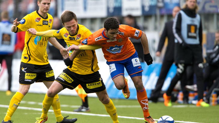 YDMYKET: Lillestr�m ble ydmyket av Abderrazzaq Hamed-Allah (hattrick) og resten av Aalesund i kveld.
Foto: Svein Ove Ekornesv�g / NTB scanpix