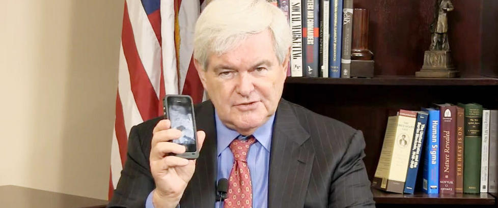 Latterliggj�r tidligere presidentkandidat for denne videoen