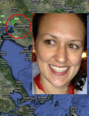 Kate (31) trodde hun skulle til Kefalonia... S� landet flyet p� feil sted