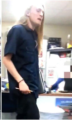 Jeff (18) skjelte ut l�reren og ble riks- kjendis i USA