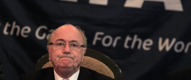 Blatter vil ha lov om sanksjoner for rasismeoppf�rsel