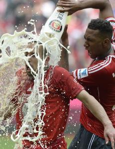 - Det var alkoholfri �l, s� alt er greit