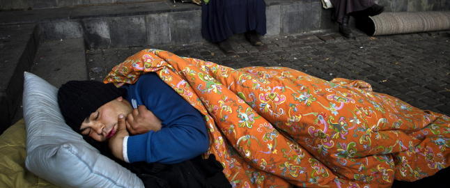 - De som sover ute er ofte de svakeste. Hva skjer med dem nå?