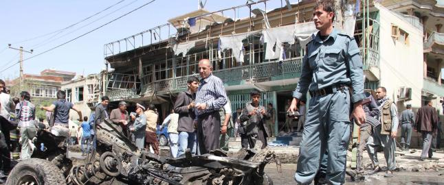 Selvmordsangrep mot utenlandske soldater i Kabul