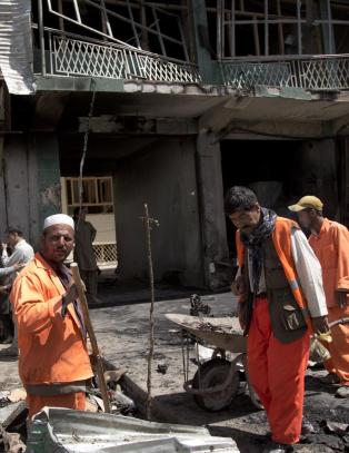 Selvmordsangrep mot utenlandske soldater i Kabul