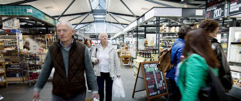 4,6 millioner mennesker tok turen innom dette markedet i fjor