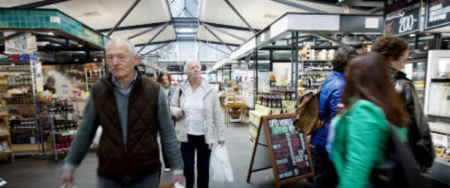 4,6 millioner mennesker tok turen innom dette markedet i fjor