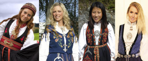�n av dem er Norges vakreste bunad