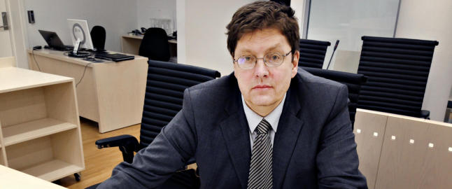 - Tankene hoppet, og han snakket veldig mye