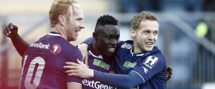19-�ring reddet festkvelden for serieleder Godset