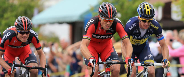 S� var Hushovd p� pallen igjen