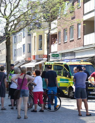 Skytedrama under ran mot gullsmedforretning