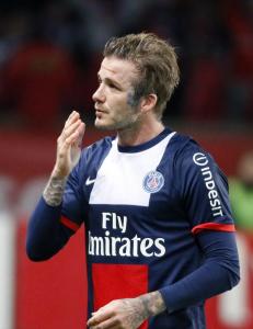 St�ende ovasjoner for Beckham i hans siste hjemmekamp