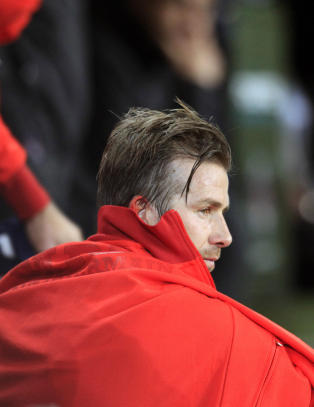 Kunstgressbane tvang Beckham til t�rev�tt farvel