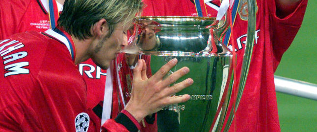 Det n�rmeste Beckham kom verdensherred�mme, var dette �ret