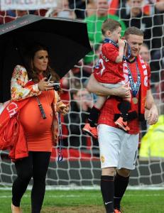 Rooney ble pappa til Klay i natt