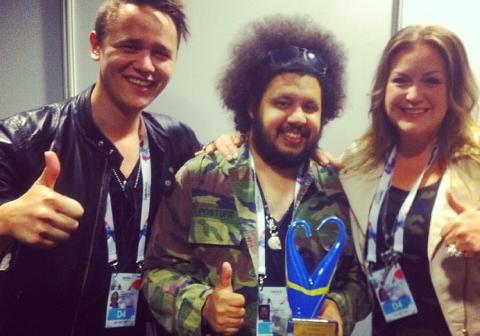 Norske Joakim vant komponist-pris etter Eurovision- finalen