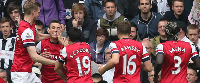 Arsenal sikret seg Champions League-plass for 16. år på rad
