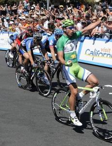 Hushovd p� sjette i California