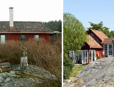 Den slitne hytta ved Krager� ble forvandlet til et vakkert landsted