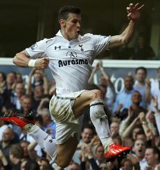 Tottenham- fansen h�per nyheten om Bale stemmer