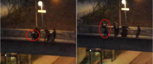 Her bankes en politimann opp mens en jente ler og roper �allah akhbar, politiet l�per!�
