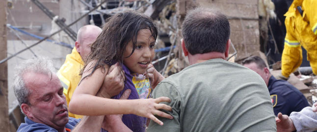 Monster-tornadoen i bilder