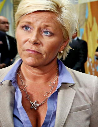 Siv Jensen: - H�yre er konturl�st og tafatt
