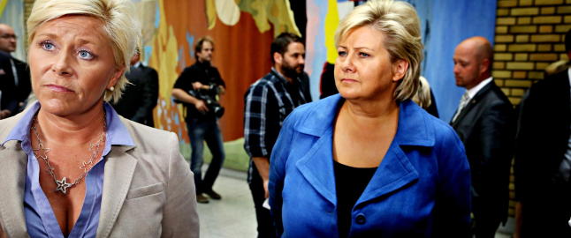 Siv Jensen: - H�yre er konturl�st og tafatt