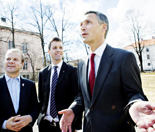 Jens avsl�r invitasjonen fra Venstre og KrF