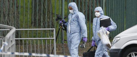 Mann drept med machete i London