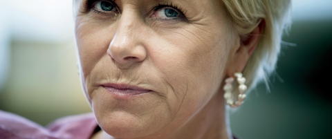 Siv Jensen vil ha flere damer