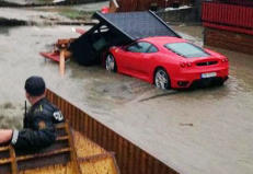 LIVE: Ferrari flomtatt