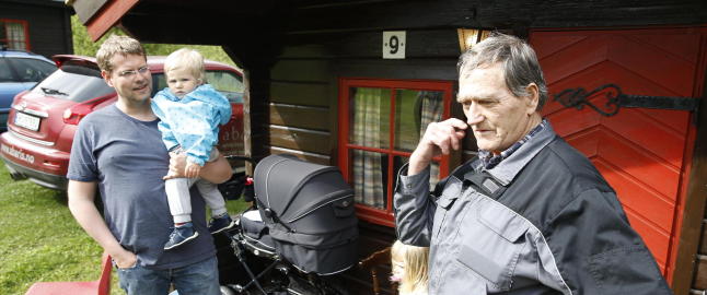 Familien rakk � evakuere sauer og kosedyr. Men alle minnene og bildene er borte