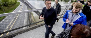 - Jeg tenker p� de som er rammet, dette er voldsomme krefter
